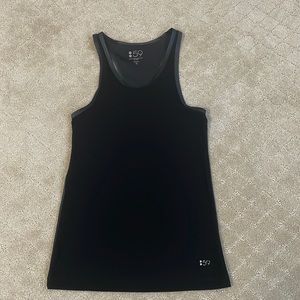 Splits59 Selma tank (black ribbed/wet black tank)
